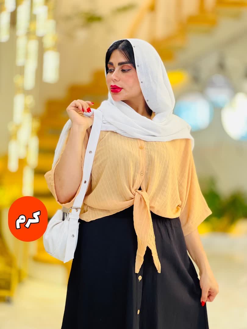 شومیز گره ای سماء 2763